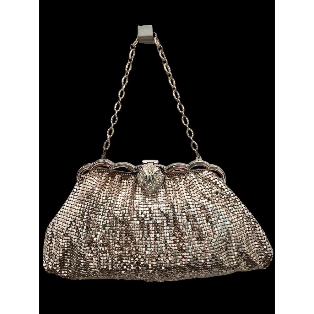 Gorgeous VTG Whiting & Davis Silver Mesh Bags Set - Purse And Coin Purse